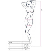 PASSION - BODYSTOCKING MUJER BS038 BLANCO TALLA ÚNICA